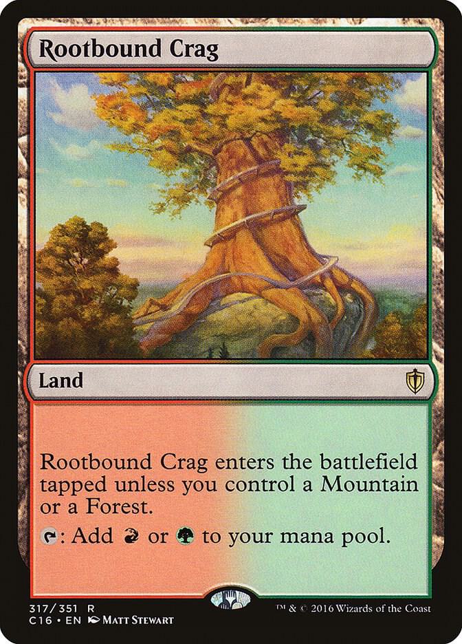 Rootbound Crag - Commander 2016 (C16) NM