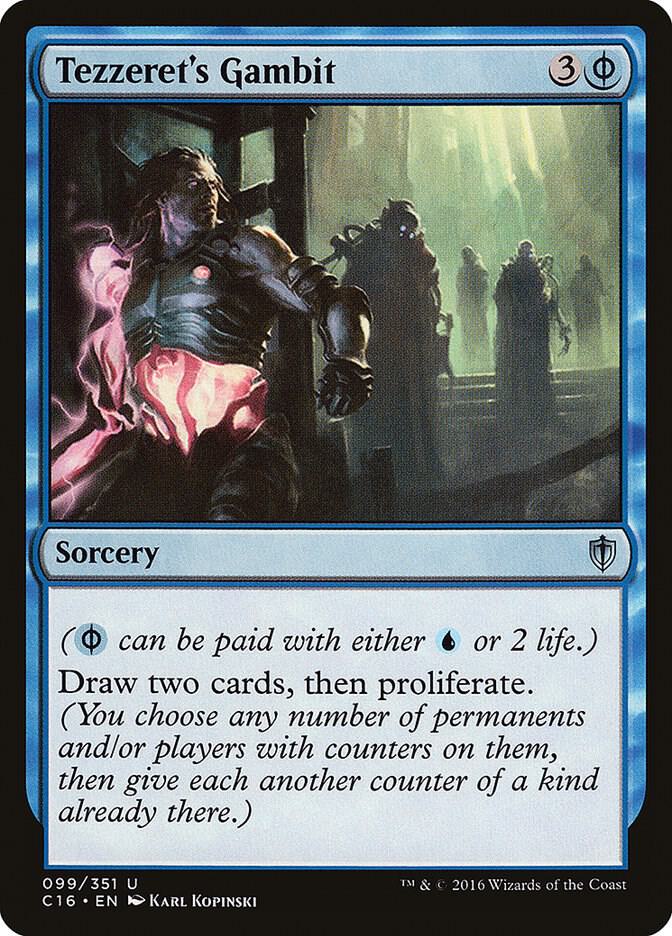 Tezzeret's Gambit - Commander 2016 (C16) LP