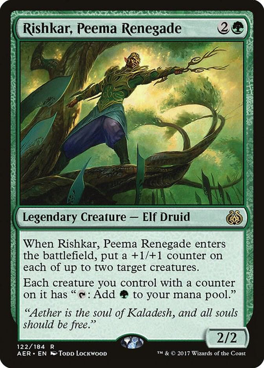 Rishkar, Peema Renegade - Aether Revolt (AER) NM