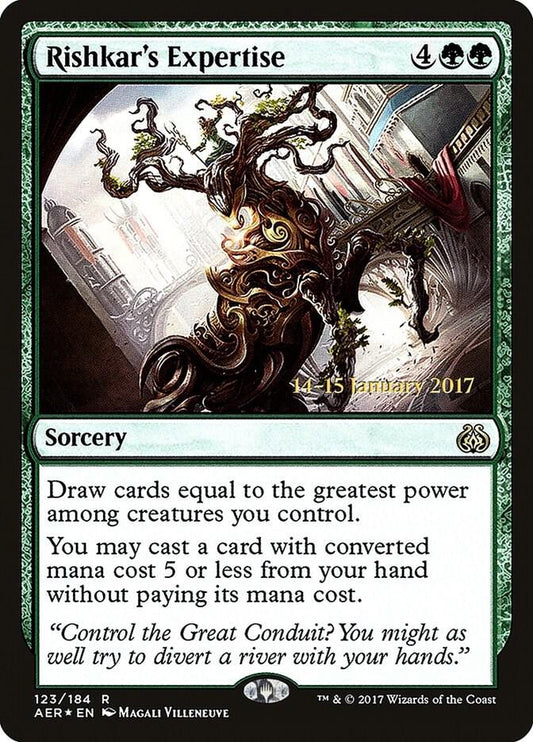 Rishkar's Expertise - Prerelease Cards (PRE) LP *FOIL*
