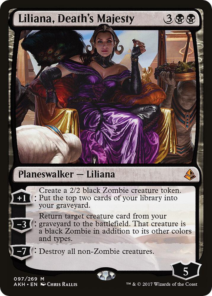 Liliana, Death's Majesty - Amonkhet (AKH) LP