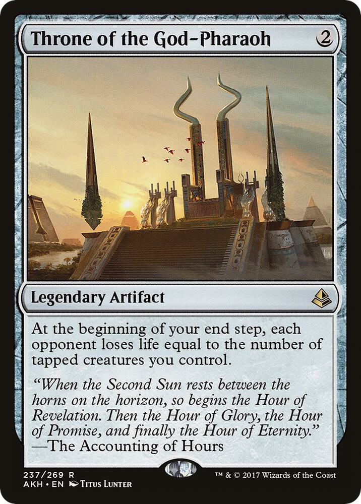 Throne of the God-Pharaoh - Amonkhet (AKH) NM
