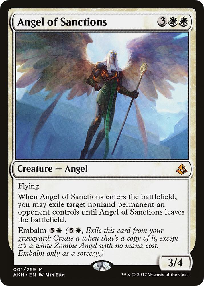 Angel of Sanctions - Amonkhet (AKH) LP *FOIL*