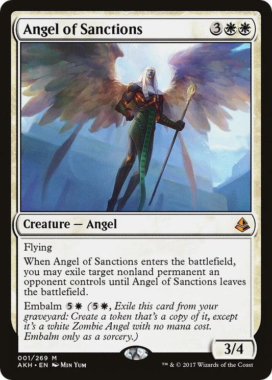 Angel of Sanctions - Amonkhet (AKH) LP *FOIL*