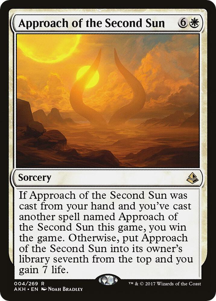 Approach of the Second Sun - Amonkhet (AKH) MP