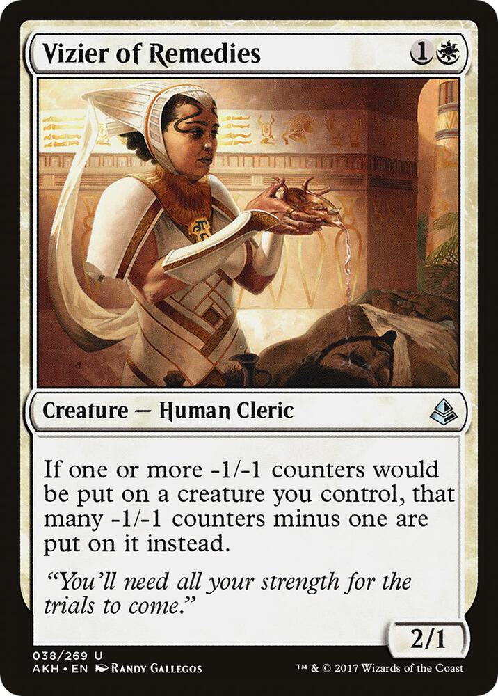 Vizier of Remedies - Amonkhet (AKH) NM