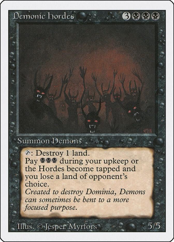 Demonic Hordes - Revised Edition (3ED) NM