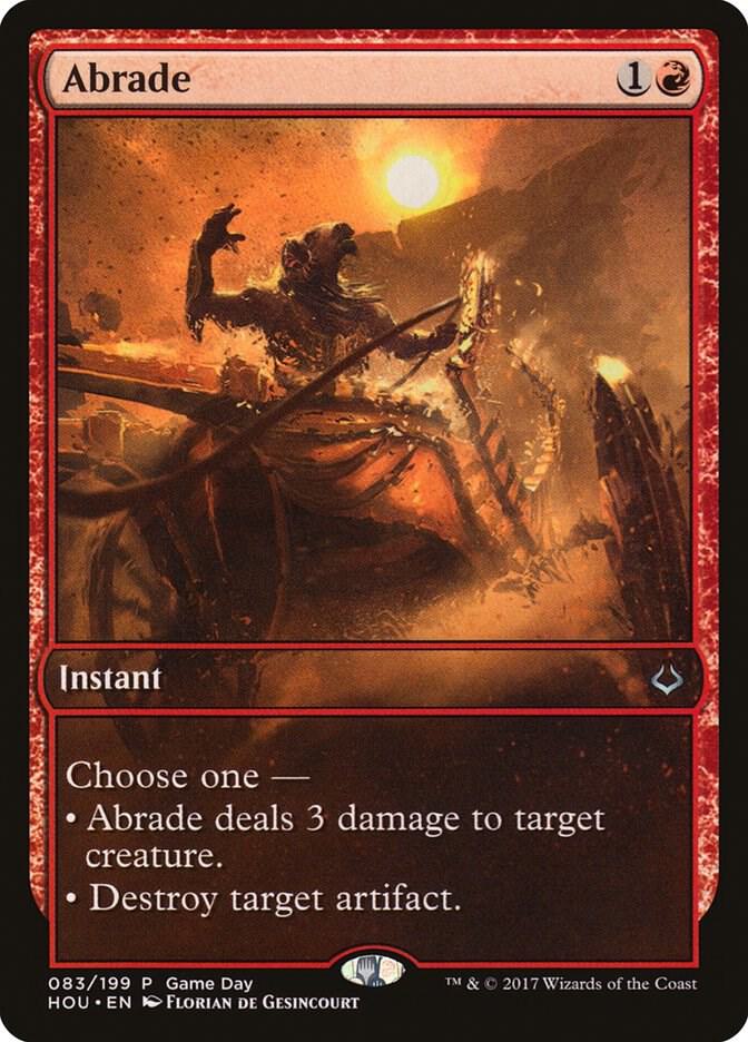 Abrade - Game Day & Store Championship Promos (GAME) NM