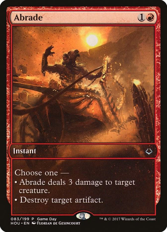 Abrade - Game Day & Store Championship Promos (GAME) NM