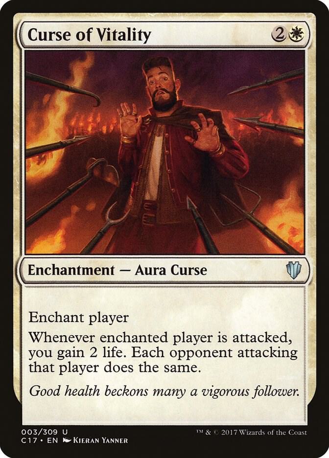 Curse of Vitality - Commander 2017 (C17) NM