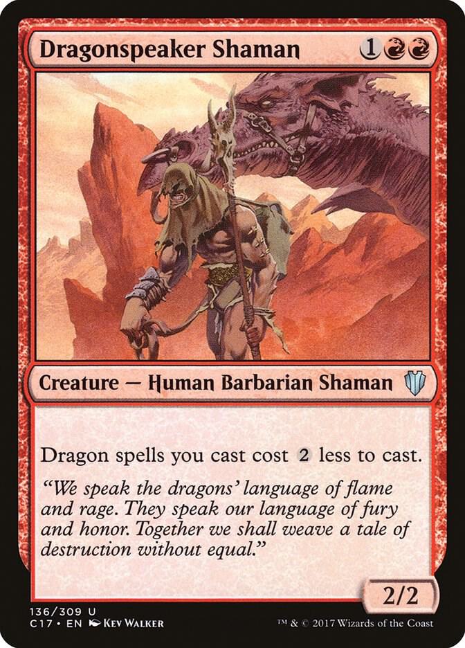 Dragonspeaker Shaman - Commander 2017 (C17) NM