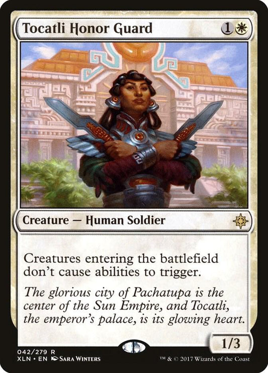 Tocatli Honor Guard - Ixalan (XLN) LP *FOIL*