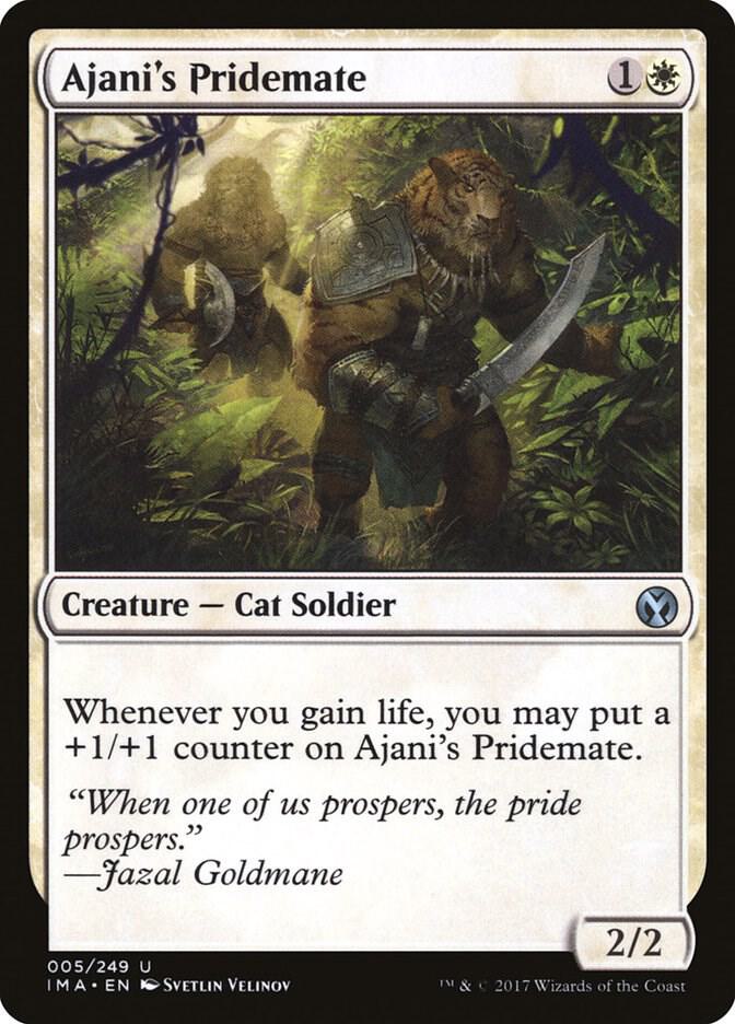 Ajani's Pridemate - Iconic Masters (IMA) LP *FOIL*