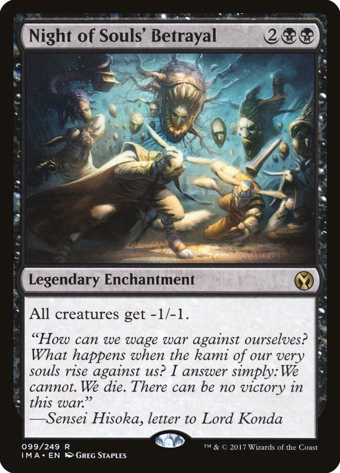 Night of Souls' Betrayal - Iconic Masters (IMA) NM
