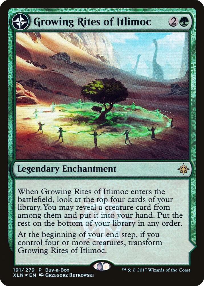 Growing Rites of Itlimoc - Buy-A-Box Promos (BABP) NM *FOIL*