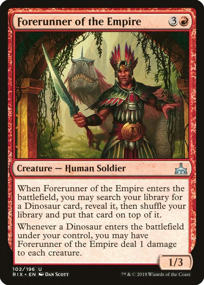 Forerunner of the Empire - Rivals of Ixalan (RIX) NM