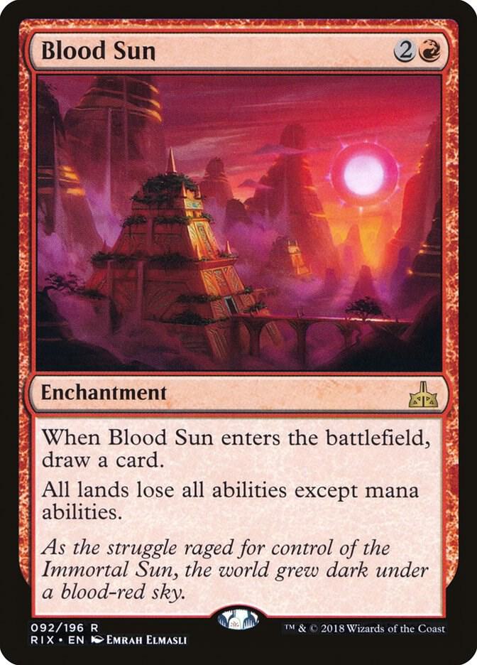 Blood Sun - Rivals of Ixalan (RIX) NM