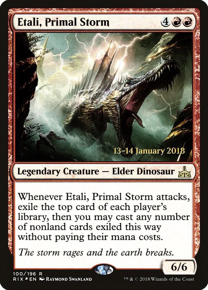 Etali, Primal Storm (RIX) - Prerelease Cards (PRE) LP *FOIL*