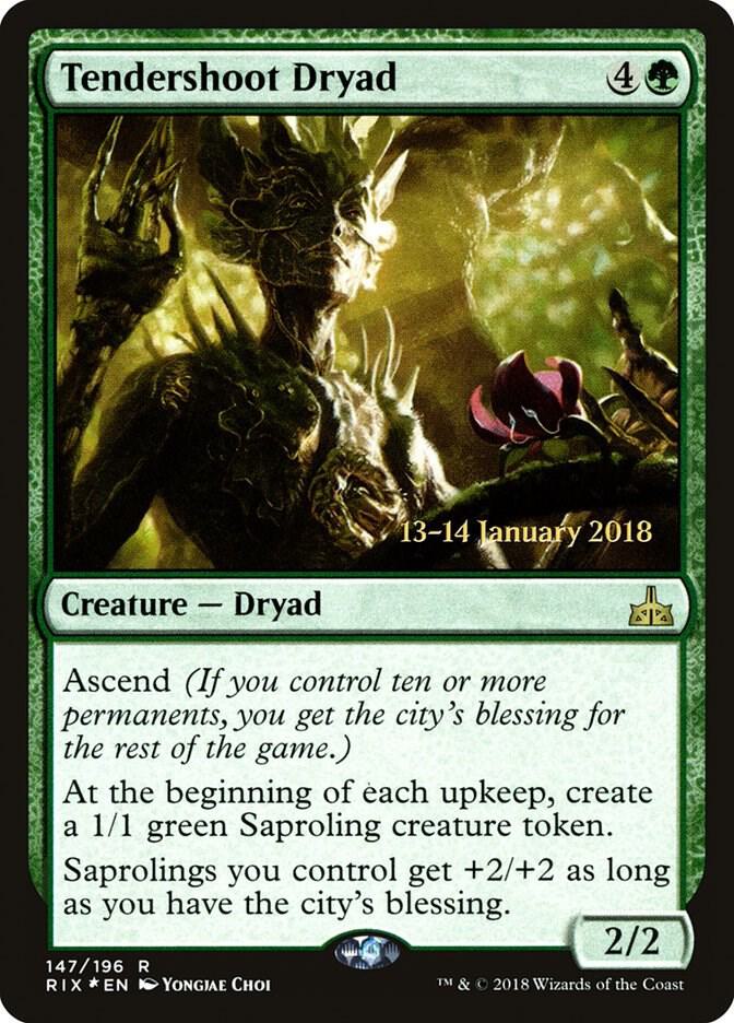 Tendershoot Dryad - Prerelease Cards (PRE) NM *FOIL*