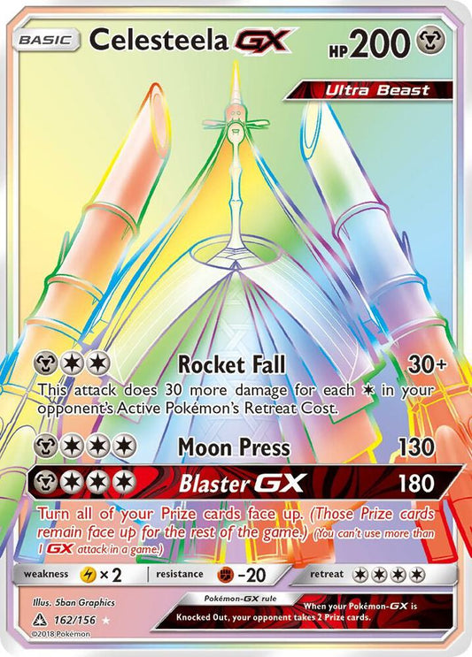 Celesteela GX (Secret Rare) - SM - Ultra Prism (SM05) LP *FOIL*