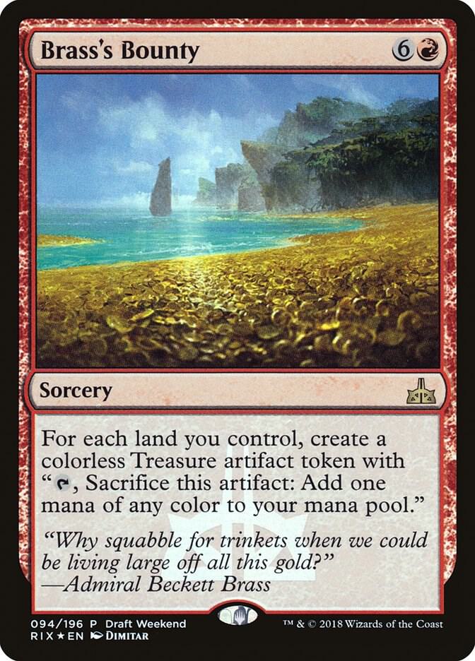Brass's Bounty (Draft Weekend) - Launch Party & Release Event Promos (LARP) LP *FOIL*