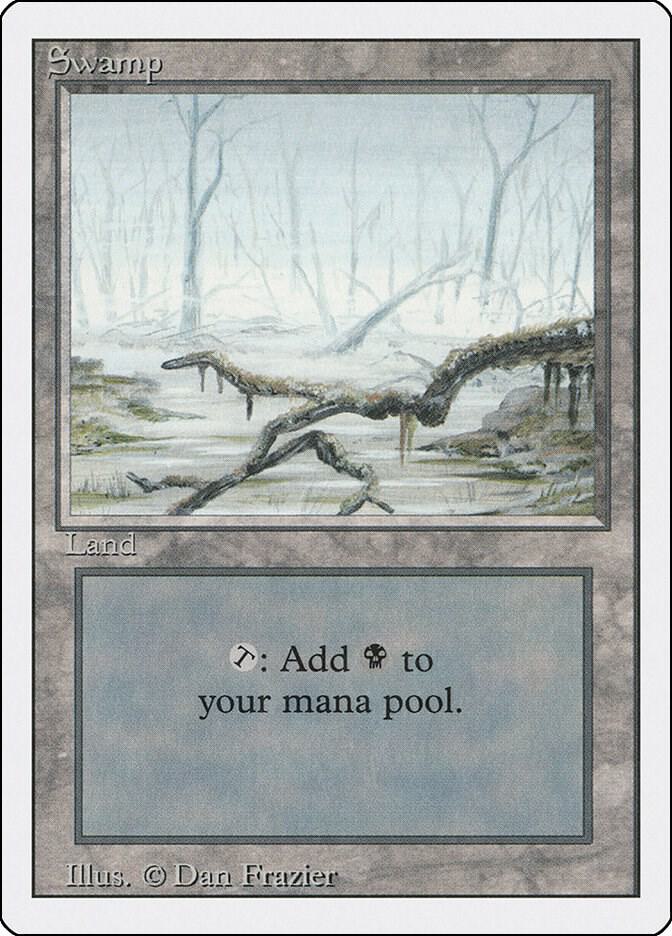 Swamp (A) - Revised Edition (3ED) NM