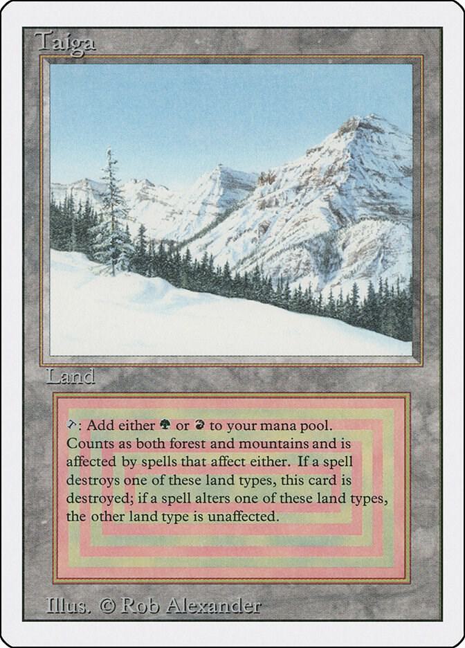 Taiga - Revised Edition (3ED) NM