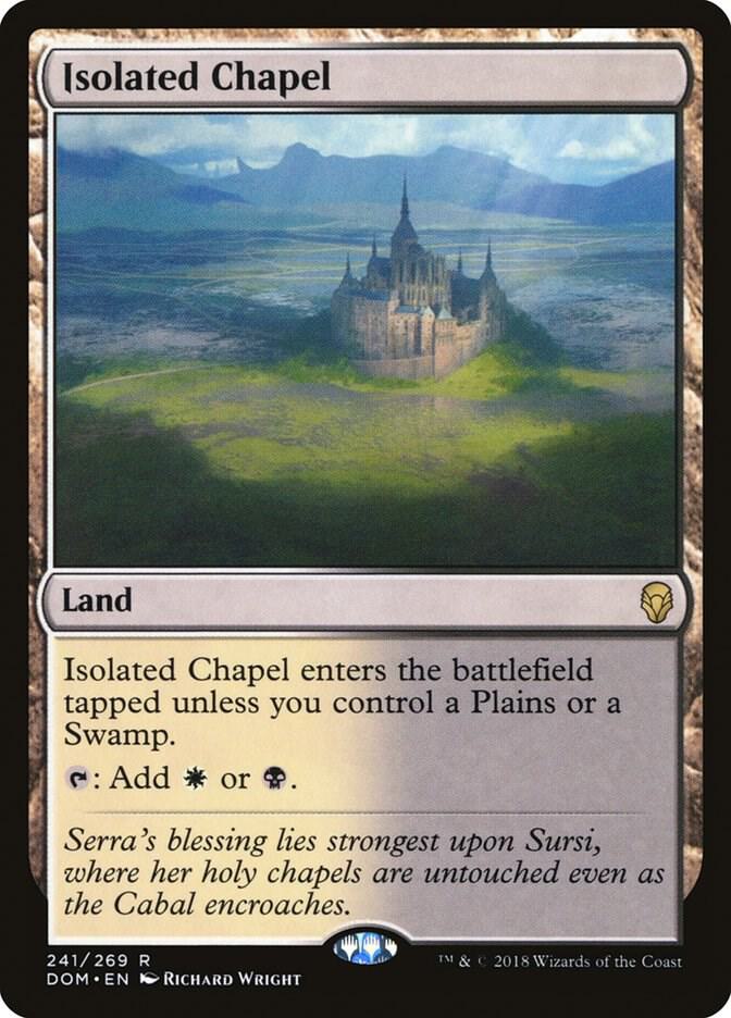 Isolated Chapel - Dominaria (DOM) NM