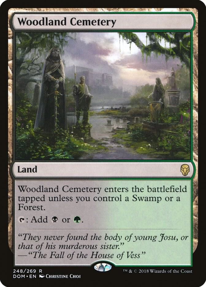 Woodland Cemetery - Dominaria (DOM) LP