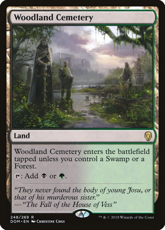 Woodland Cemetery - Dominaria (DOM) LP