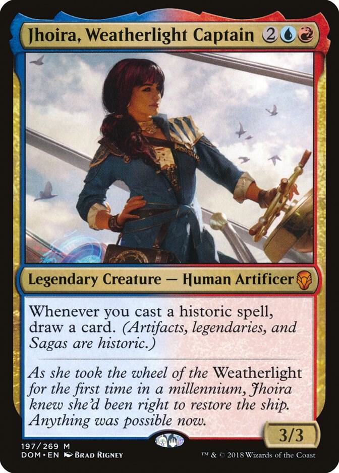 Jhoira, Weatherlight Captain - Dominaria (DOM) NM