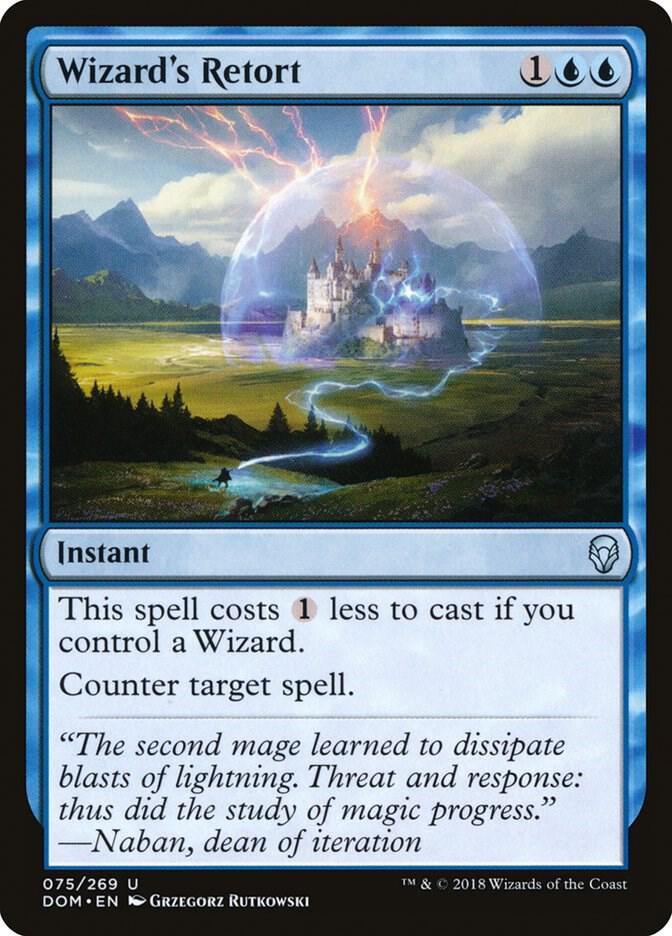 Wizard's Retort - Dominaria (DOM) NM