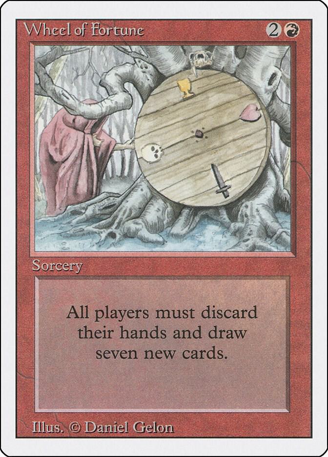 Wheel of Fortune - Revised Edition (3ED) NM