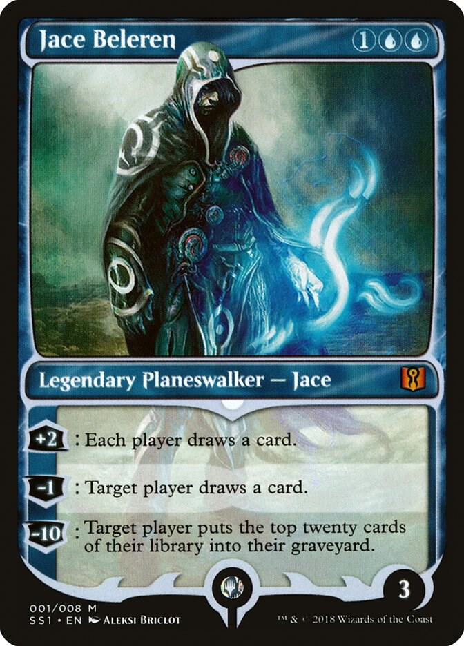 Jace Beleren - Signature Spellbook: Jace (SS1) NM *FOIL*