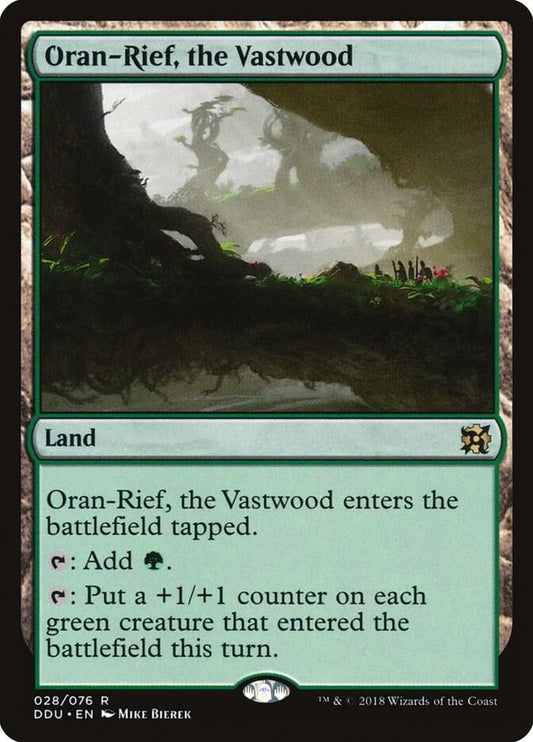 Oran-Rief, the Vastwood - Duel Decks: Elves vs. Inventors (DDU) LP
