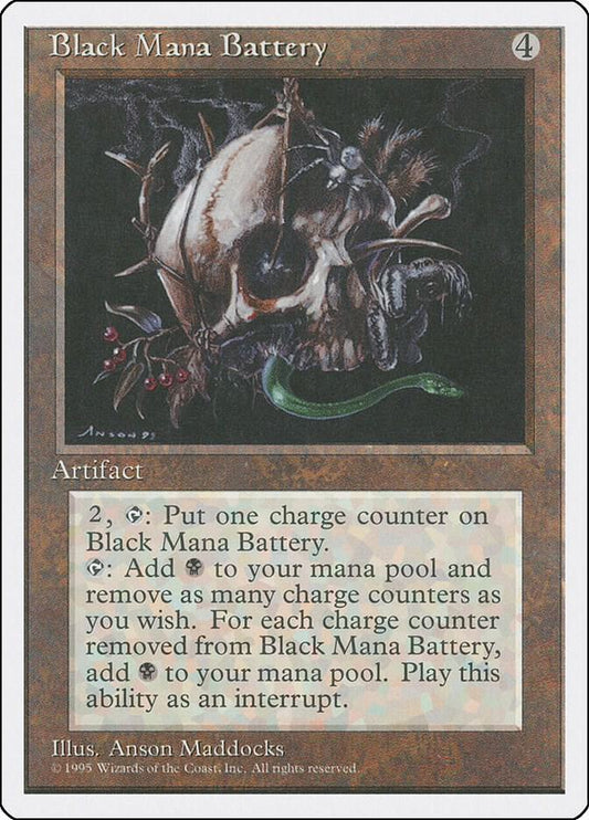Black Mana Battery - Fourth Edition (4ED) NM
