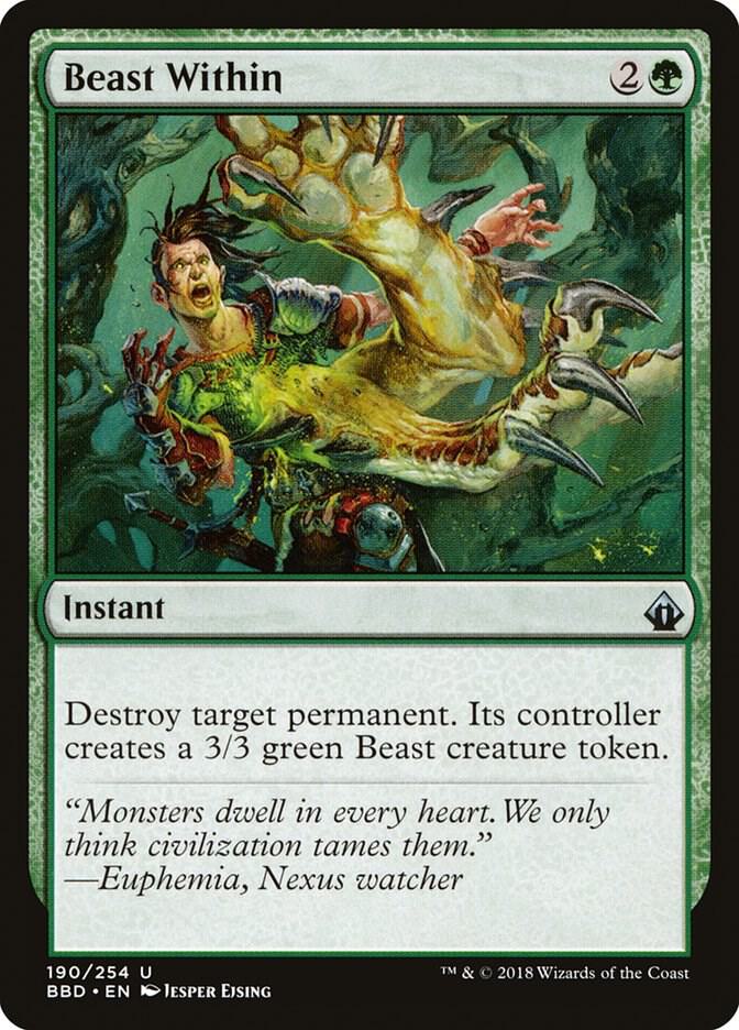 Beast Within - Battlebond (BBD) NM