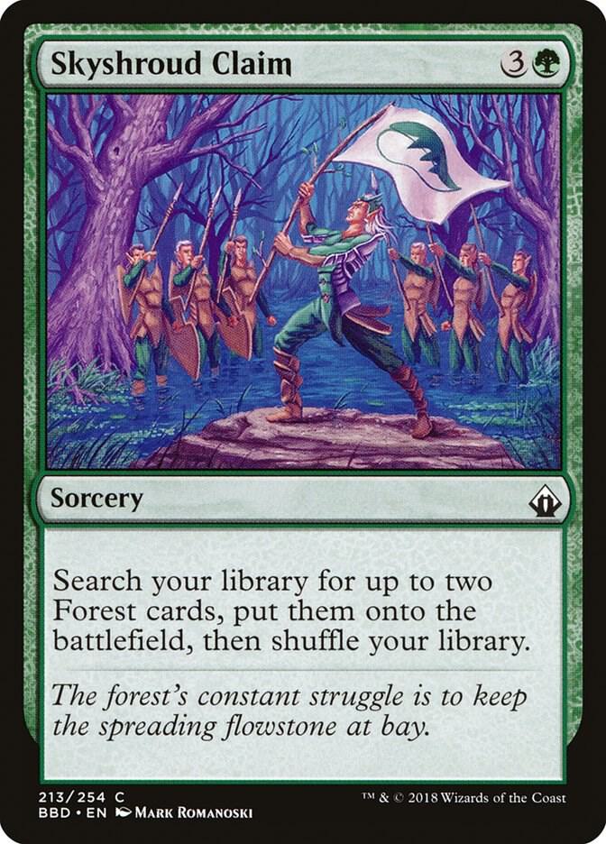Skyshroud Claim - Battlebond (BBD) NM