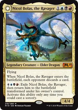 Nicol Bolas, the Ravager - Core Set 2019 (M19) *FOIL*