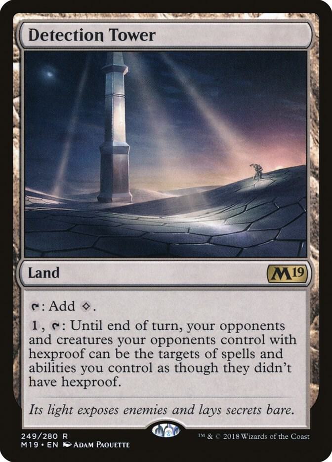 Detection Tower - Core Set 2019 (M19) NM