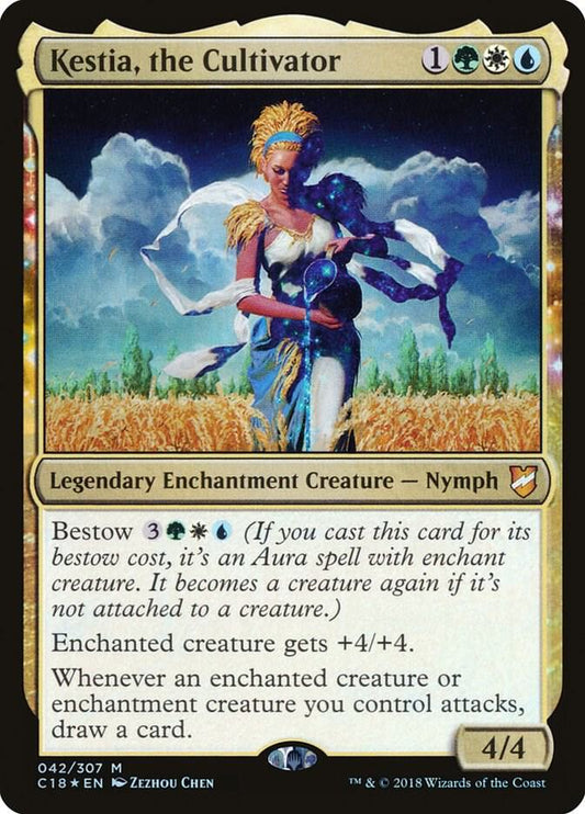 Kestia, the Cultivator - Commander 2018 (C18) LP *FOIL*