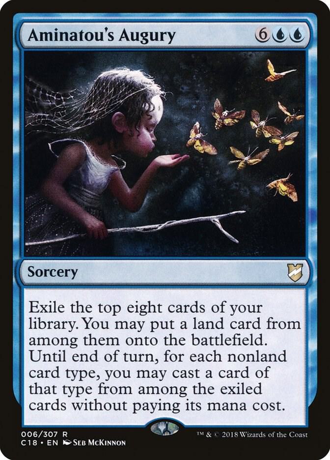 Aminatou's Augury - Commander 2018 (C18) NM