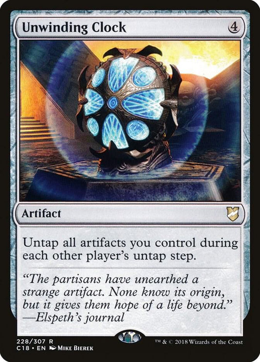 Unwinding Clock - Commander 2018 (C18) LP