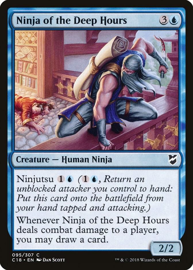 Ninja of the Deep Hours - Commander 2018 (C18) LP