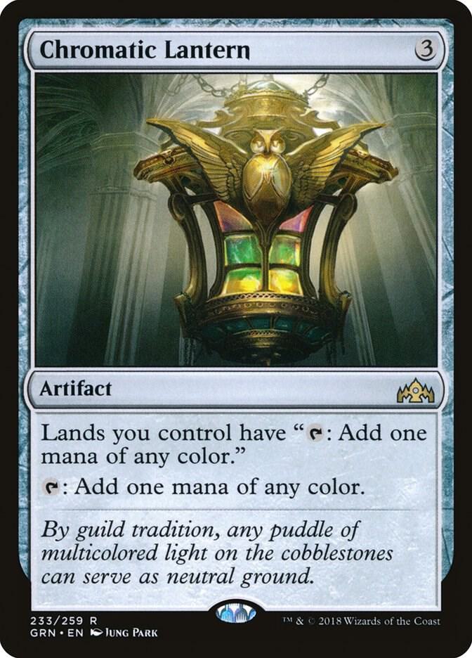 Chromatic Lantern - Guilds of Ravnica (GRN) NM