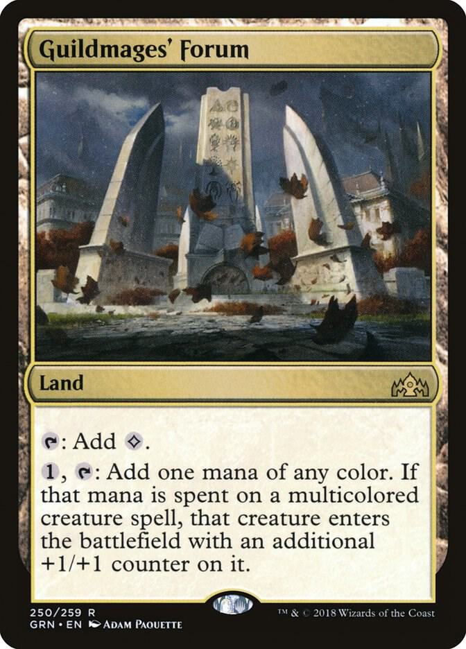 Guildmages' Forum - Guilds of Ravnica (GRN) NM *FOIL*