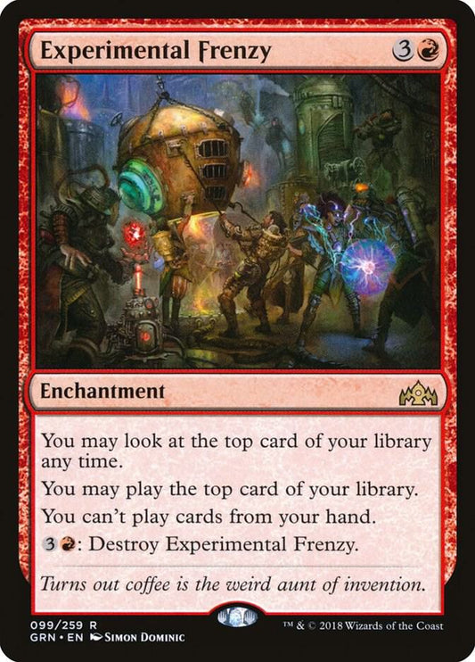 Experimental Frenzy - Guilds of Ravnica (GRN) NM *FOIL*
