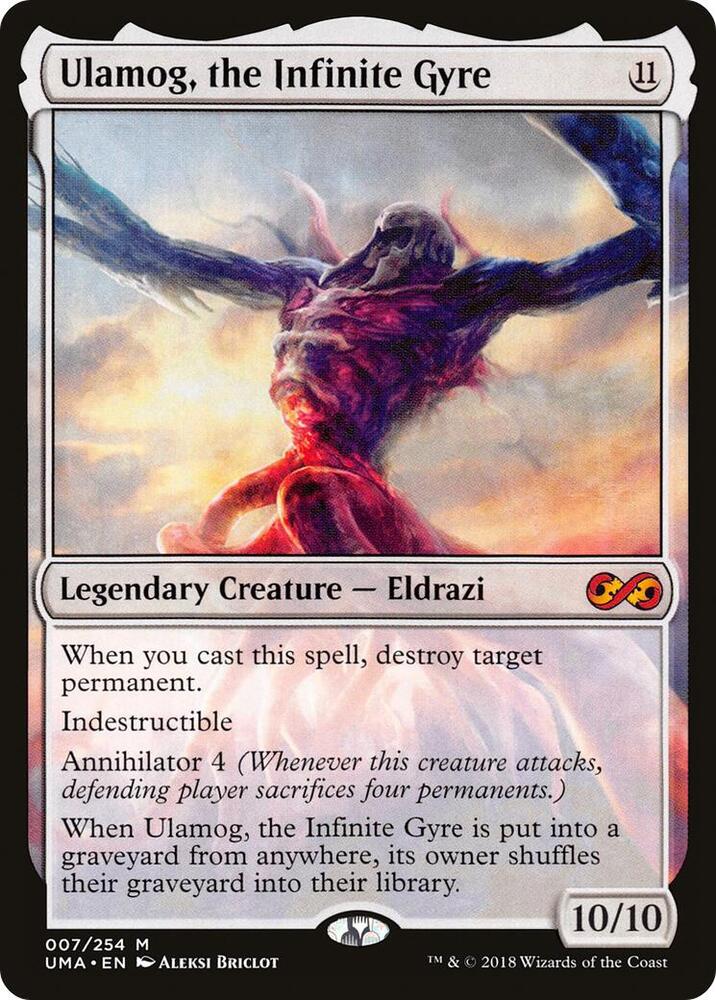 Ulamog, the Infinite Gyre - Ultimate Masters (UMA) NM