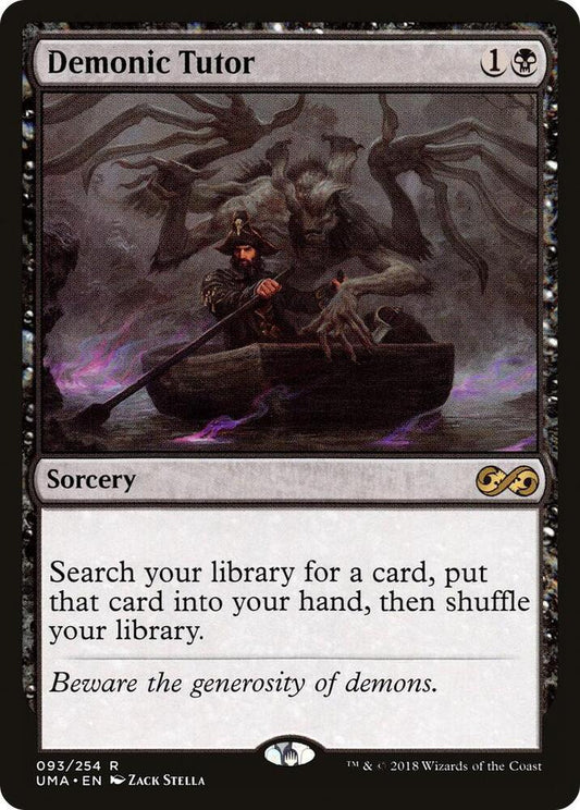 Demonic Tutor - Ultimate Masters (UMA) NM
