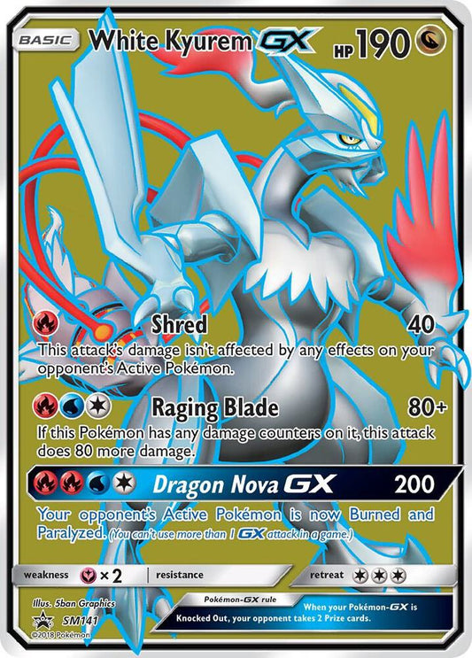 White Kyurem GX - SM141 - SM Promos (SMP) LP *FOIL*